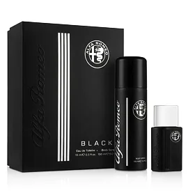 Toaletní voda Alfa Romeo Black 15 ml Kazeta