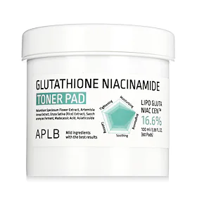 APLB Glutathione Niacinamide Toner Pad 60 ks