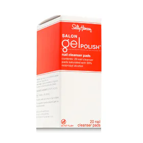 Odlakovač nehtů Sally Hansen Salon Gel Polish Nail Cleanser Pads 1 balení