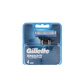 Náhradní břit Gillette Mach3 Turbo 3D 4 ks