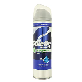 Gillette Series Sensitive gel na holení 200 ml M