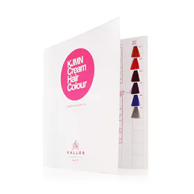 Kallos KJMN Cream Hair Colour vzorník