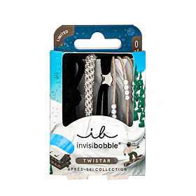 Invisibobble Twistar gumička do vlasů Apres Ski Fondue Lover 4 ks