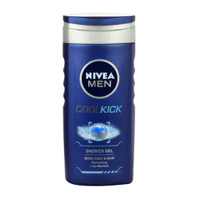 Sprchový gel Nivea Men Fresh Kick Shower Gel 3in1 250 ml
