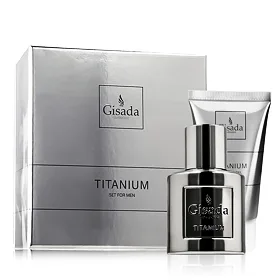 sada Gisada Titanium Parfémovaná voda 50 ml + Sprchový gel 100 ml