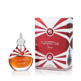Parfémovaný olej Al Haramain Mukhamria Maliki Silver 30 ml