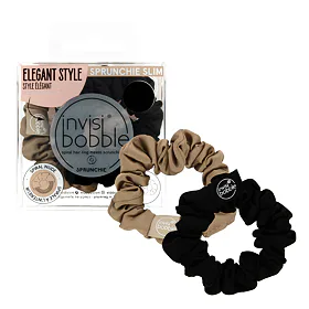 Invisibobble SPRUNCHIE SLIM gumička do vlasů Elegant Style 2 ks