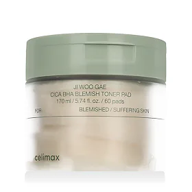 Pleťová voda a sprej Celimax Ji Woo Gae Cica BHA Blemish Toner Pad 60 ks