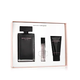 sada Narciso Rodriguez For Her Toaletní voda 100 ml + Toaletní voda 10 ml + Tělové mléko 50 ml
