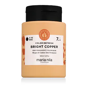 Maria Nila Colour Refresh Semi-permanent maska na vlasy s barevnými pigmenty Bright Copper 100 ml