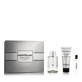 Montblanc Explorer Platinum EDP 100 ml + EDP MINI 7,5 ml + SG na tělo i vlasy 100 ml M