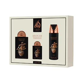 Lattafa Pride Brioche Vanille EDP 100 ml + EDP 20 ml + DEO ve spreji 200 ml UNISEX