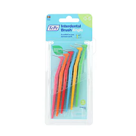 Mezizubní kartáček TePe Angle Mixed Pack 6 ks