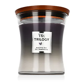 Vonná svíčka WoodWick Trilogy Warm Woods 275 g