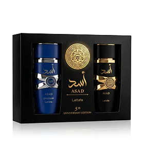 Lattafa Asad EDP Asad 100 ml + EDP Asad Zanzibar 100 ml UNISEX