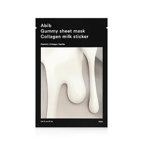 Abib Gummy Sheet Mask Collagen Milk Sticker 27 ml