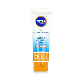Nivea Sun UV Face Shine Control Cream SPF 50 (01 Medium) 50 ml